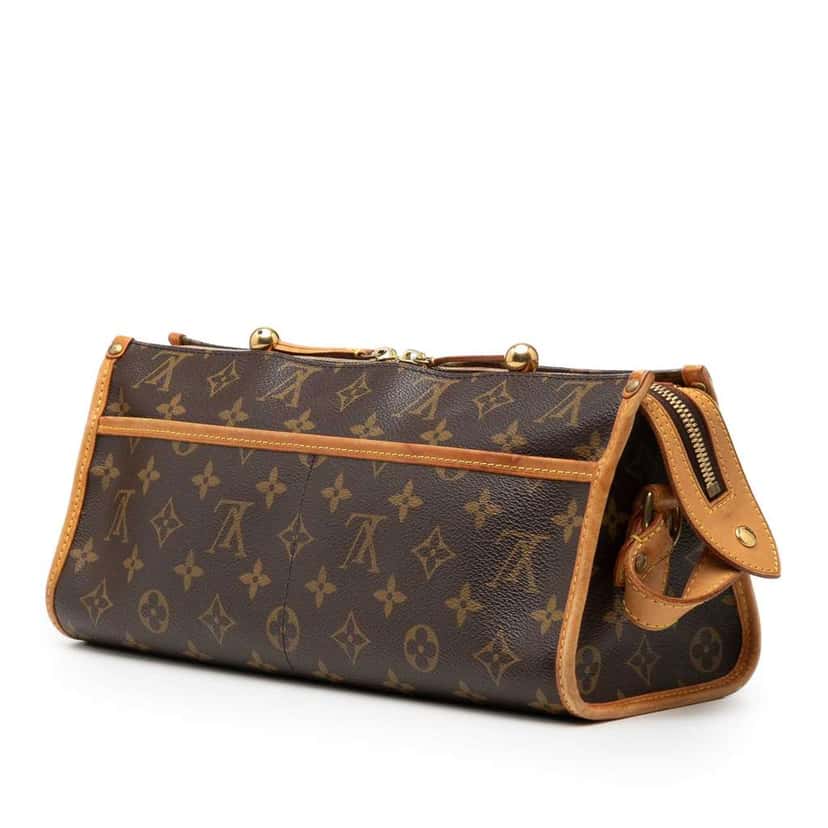 Louis Vuitton Monogram Popincourt Long Brown Very good condition - Back View