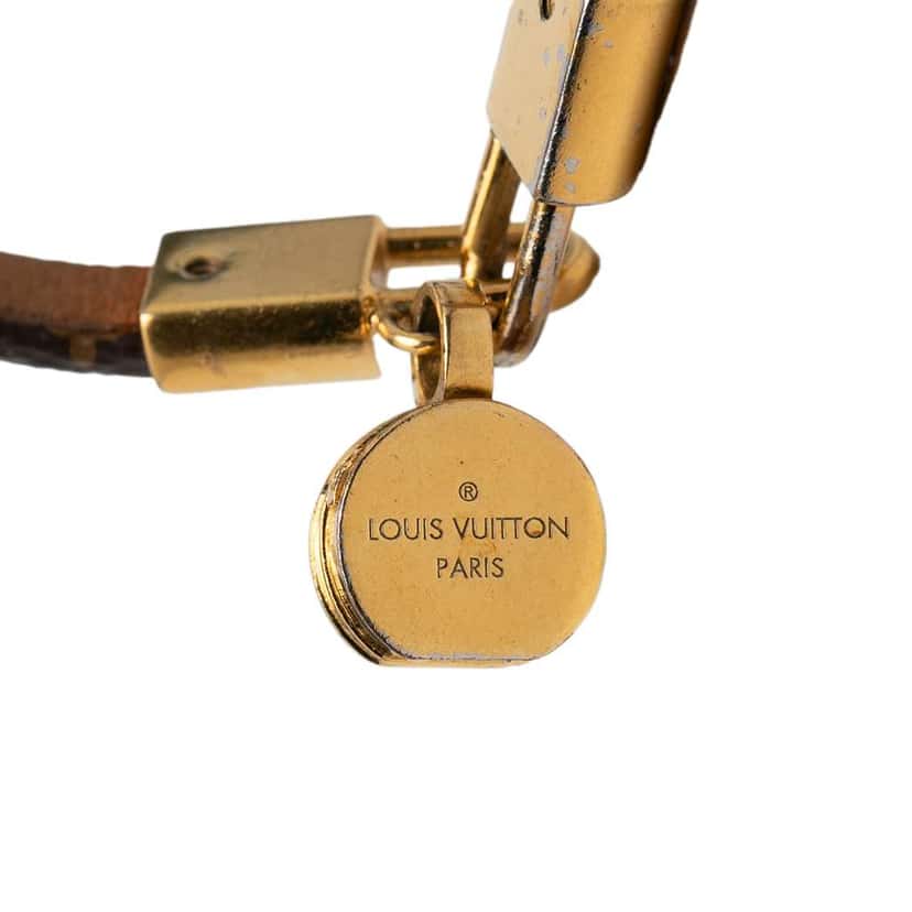 Louis Vuitton Monogram Tribute Bracelet Brown Very good condition - Box View