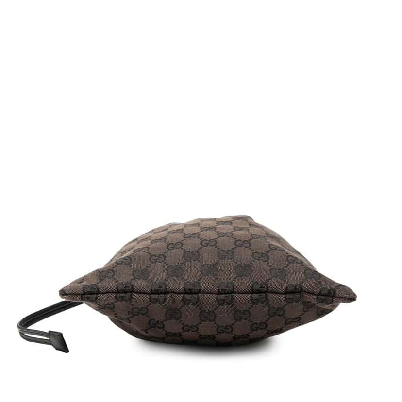 Gucci GG Canvas Drawstring Pouch Brown Canvas Very good condition - Inside View