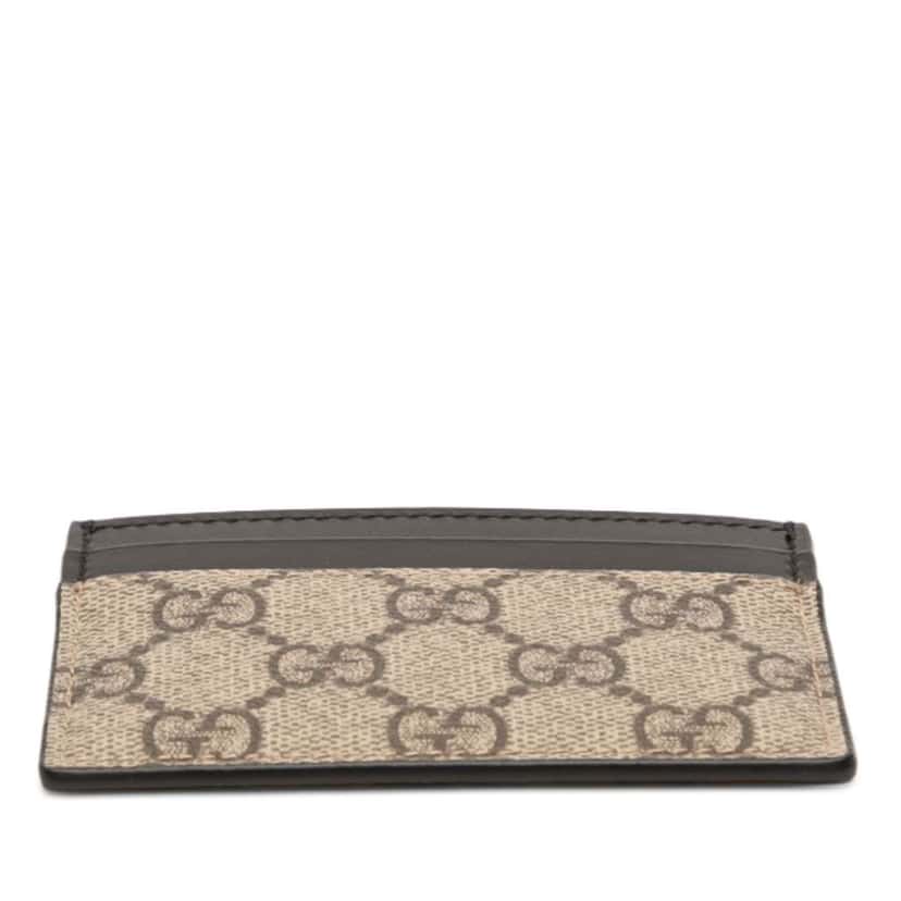 Gucci GG Supreme Card Holder Beige Very good condition - Inside View