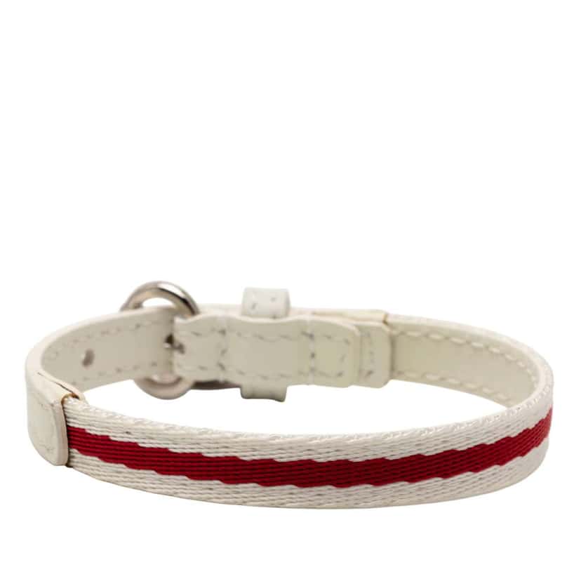 Gucci Gucci Loves You Leather Bracelet White Leather Very good condition - Inside View