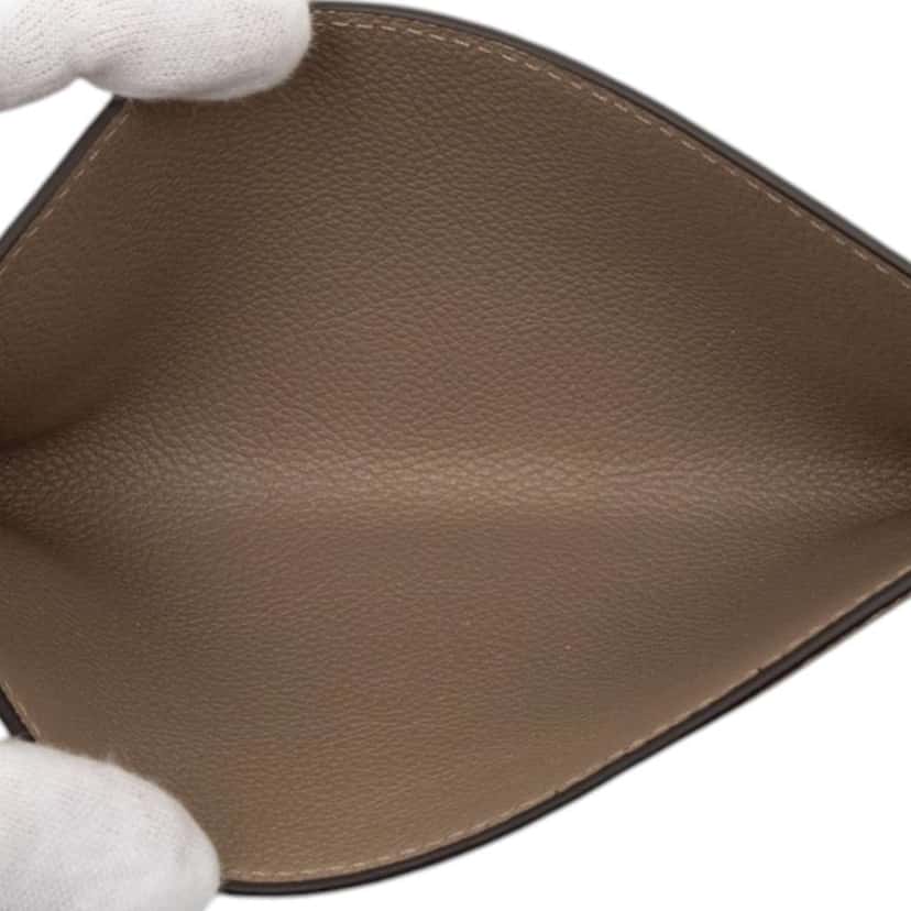 Louis Vuitton Calfskin Felicie Card Holder Insert Brown Leather Very good condition - Model View