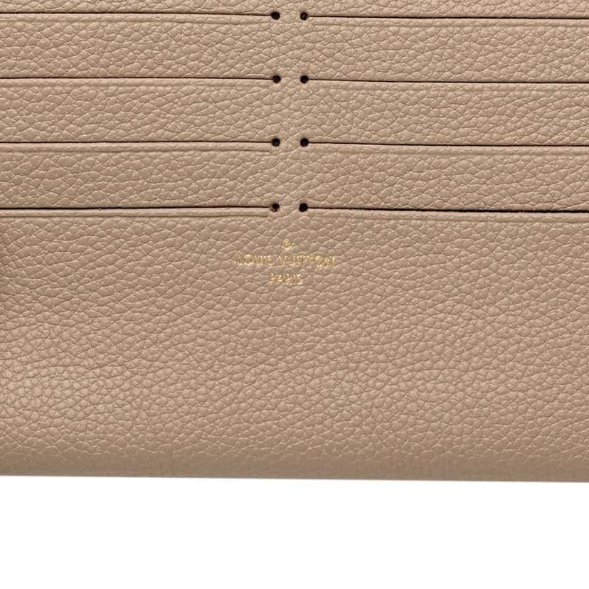 Louis Vuitton Calfskin Felicie Card Holder Insert Brown Leather Very good condition - Box View