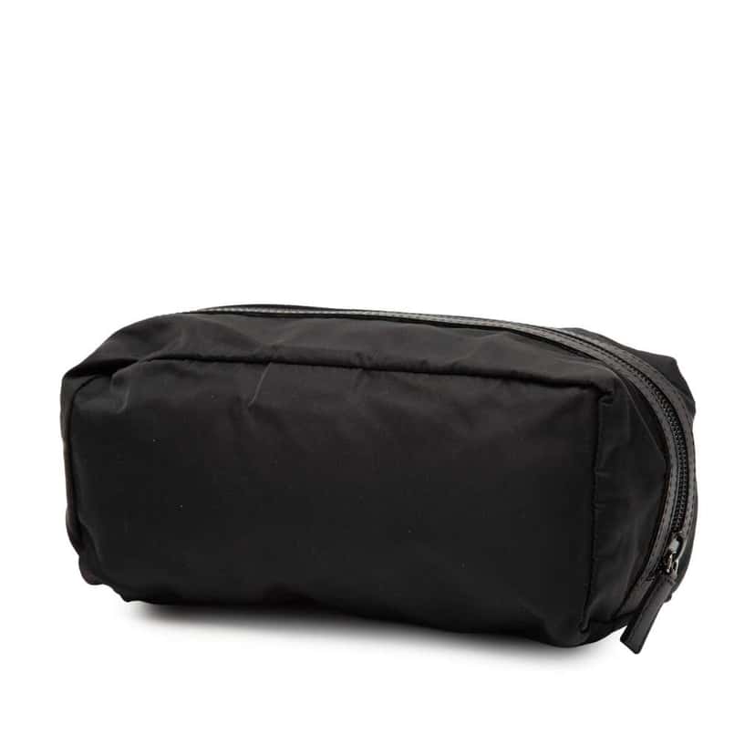 Prada Tessuto Pouch Black Good condition - Back View