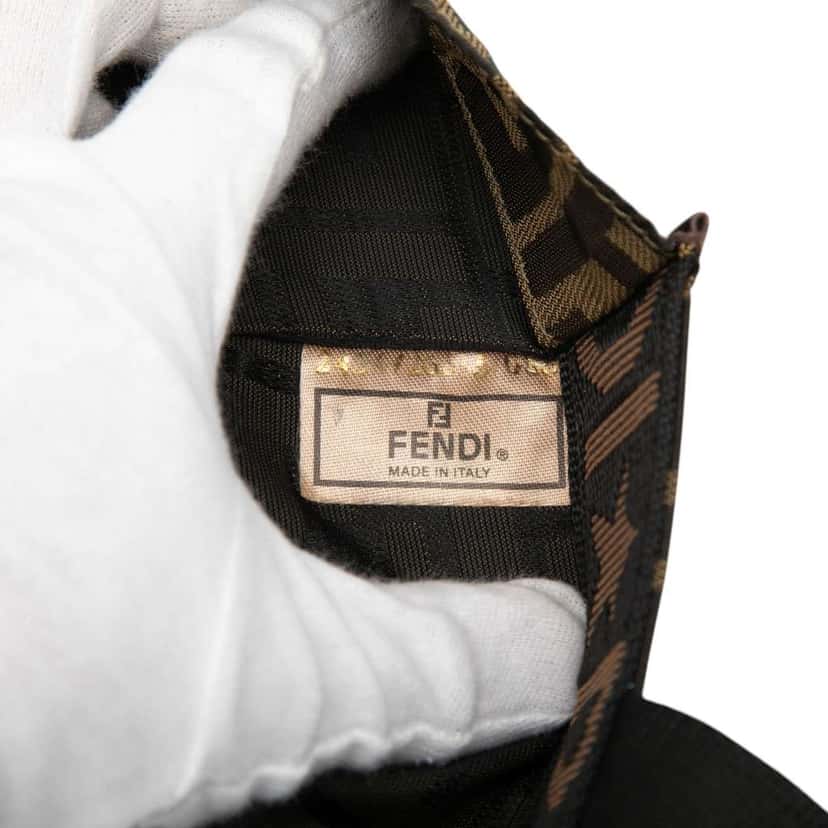 Fendi Zucca Canvas Shopping Tote Brown Canvas Good condition - Box View