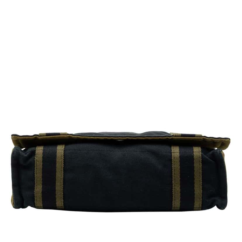 Hermès Bicolor Canvas Fourre Tout Besace MM Blue Canvas Good condition - Inside View