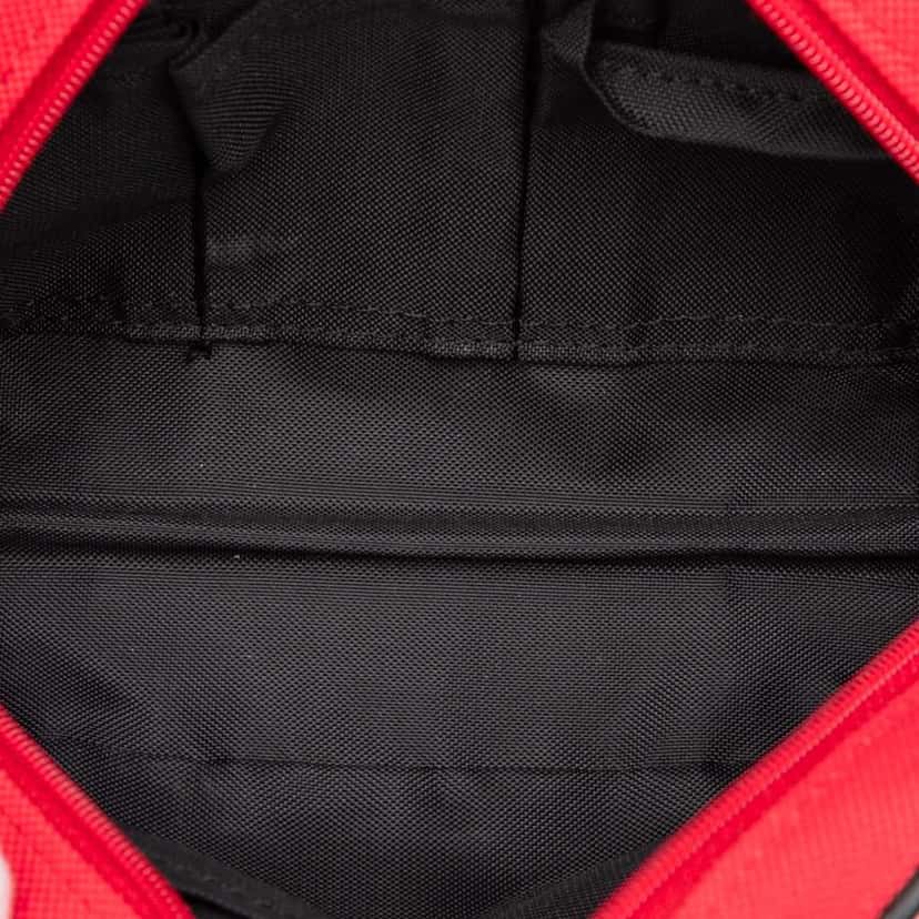 Burberry Nova Check Trimmed Canvas Pouch Red Canvas Good condition - Model View