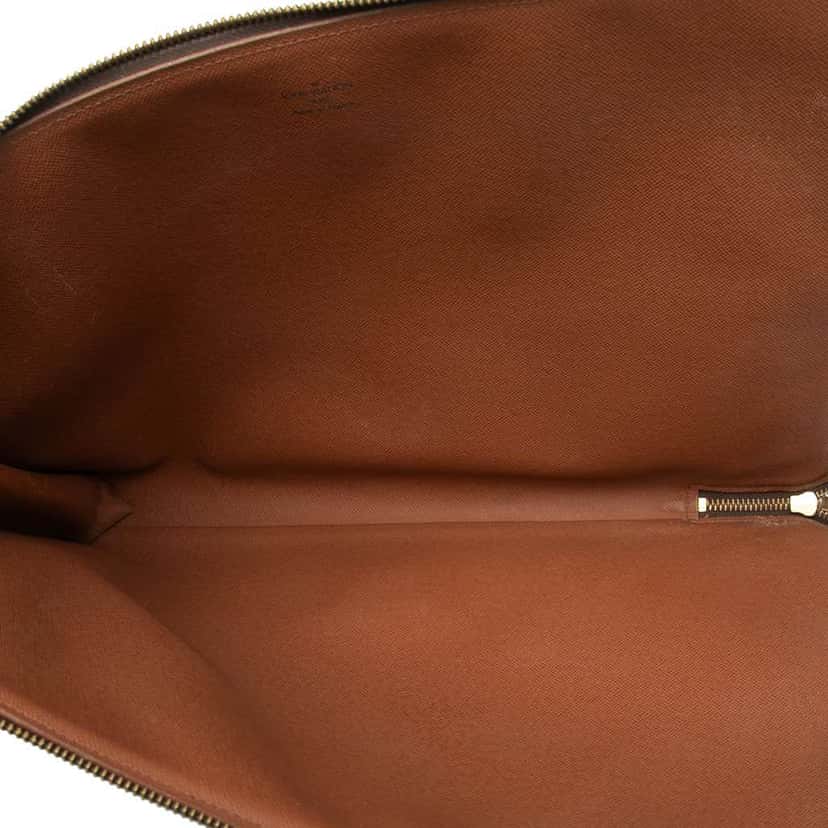 Louis Vuitton Monogram Poche Documents Portfolio Brown Fair condition - Model View