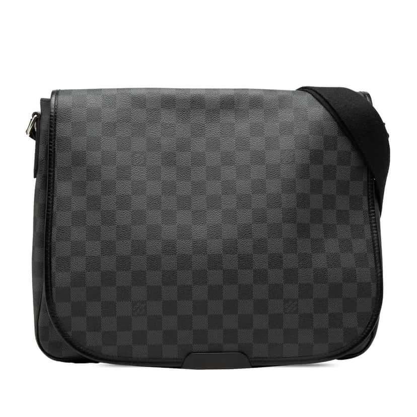 Louis Vuitton Damier Graphite Daniel MM Black Good condition - Front View