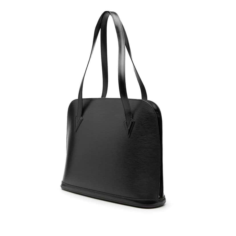 Louis Vuitton Epi Lussac Black Leather Good condition - Back View