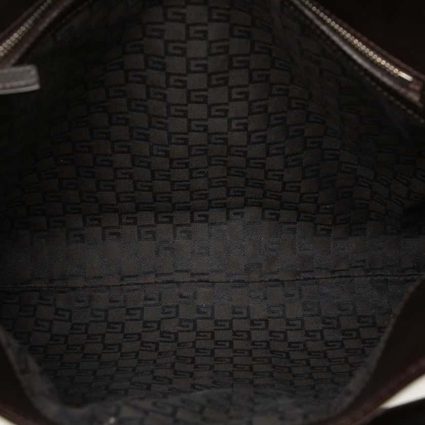 Gucci Canvas Web Reins Satchel Beige Good condition - Model View