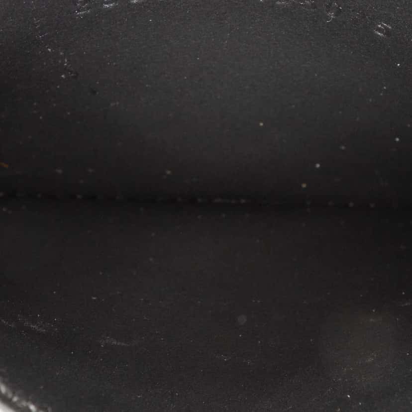 Gucci Guccissima Card Holder Black Leather Good condition - Model View