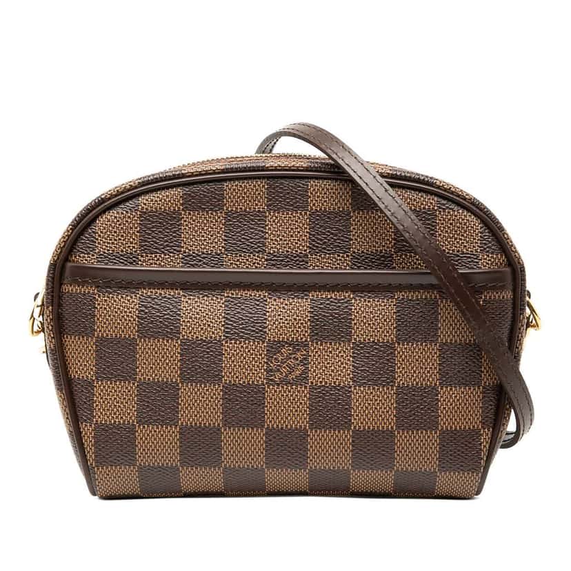 Louis Vuitton Damier Ebene Ipanema Pochette Brown Good condition - Front View
