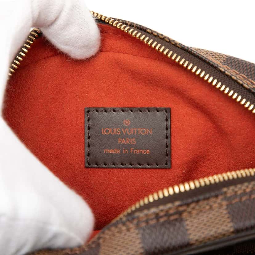 Louis Vuitton Damier Ebene Ipanema Pochette Brown Good condition - Box View