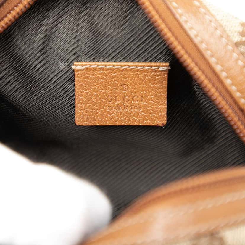 Gucci GG Canvas Pouch Beige Good condition - Box View