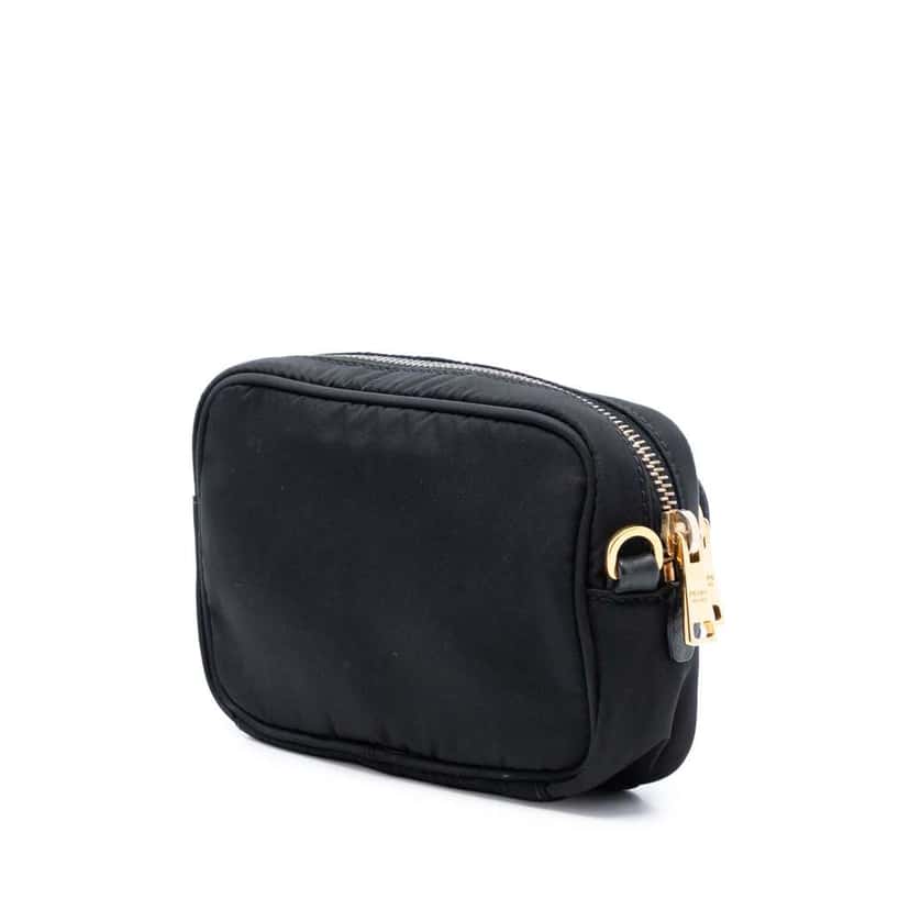 Prada Tessuto Camera Bag Black Good condition - Back View