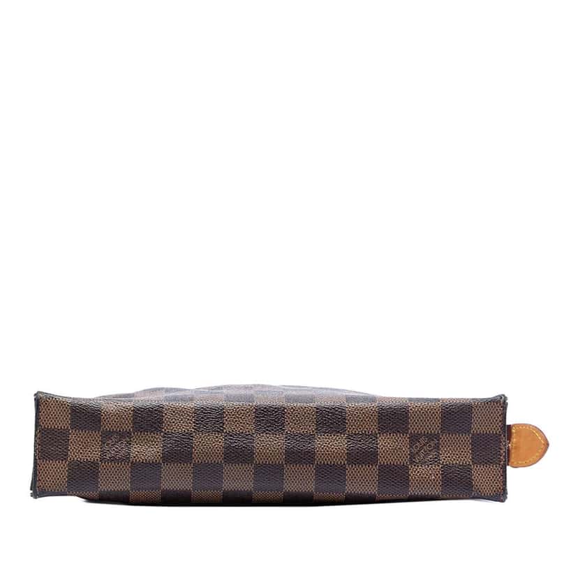 Louis Vuitton Damier Ebene Toiletry Pouch 26 Brown Good condition - Inside View