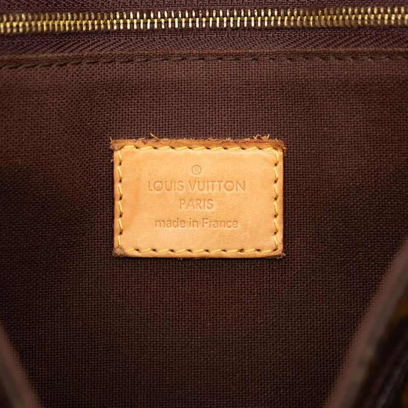 Louis Vuitton Monogram Menilmontant PM Brown Good condition - Box View