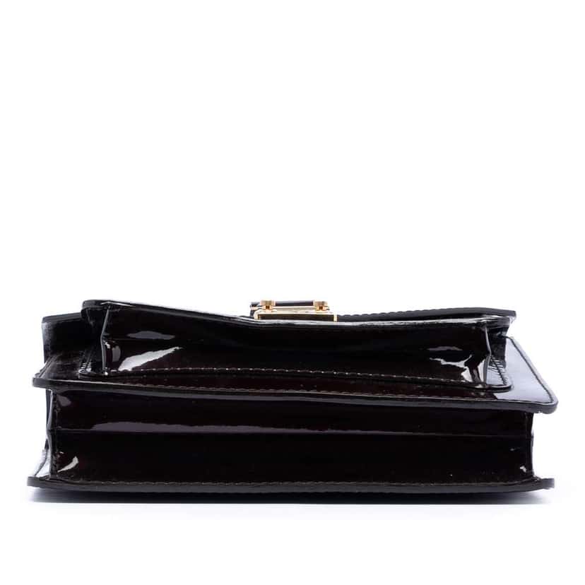 Louis Vuitton Vernis Monceau BB Purple Leather Very good condition - Inside View