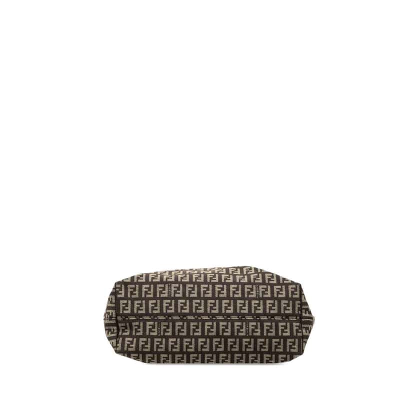 Fendi Zucchino Canvas Tote Brown Canvas Fair condition - Inside View