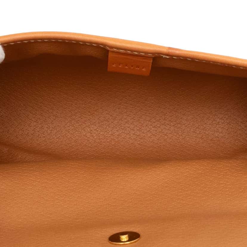 Celine Macadam Coated Canvas Clutch Brown Canvas Good condition - Model View