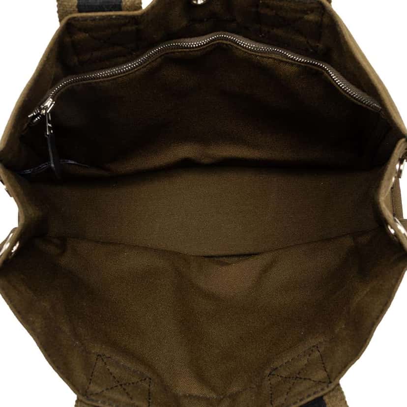 Hermès Bicolor Canvas Fourre Tout PM Black Canvas Good condition - Model View