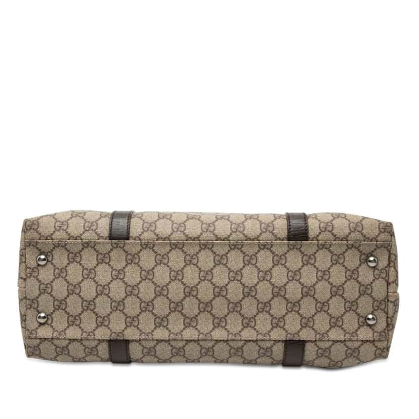 Gucci Medium GG Supreme Joy Tote Beige Canvas Fair condition - Inside View