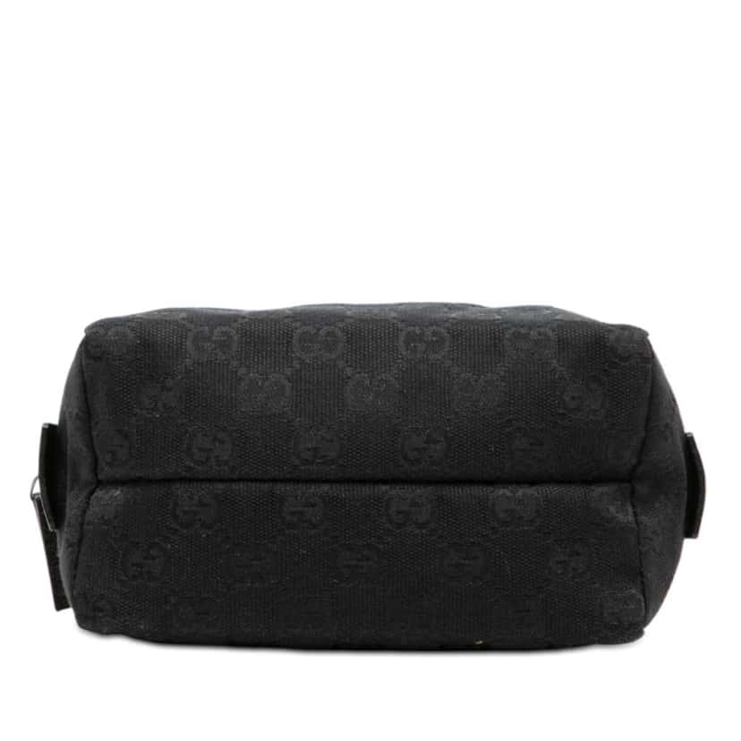 Gucci GG Canvas Pouch Black Canvas Good condition - Inside View