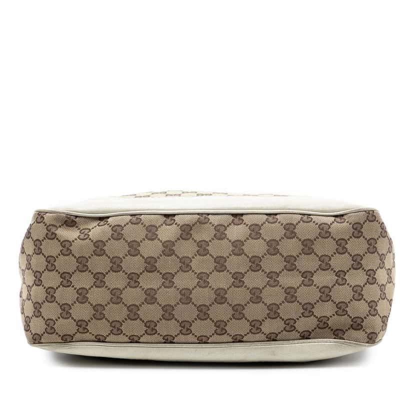 Gucci GG Canvas Charlotte Hobo Beige Very good condition - Inside View
