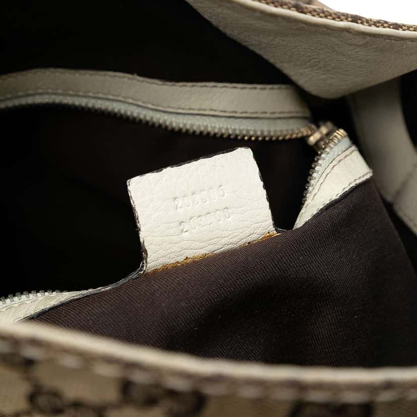 Gucci GG Canvas Charlotte Hobo Beige Very good condition - Box View