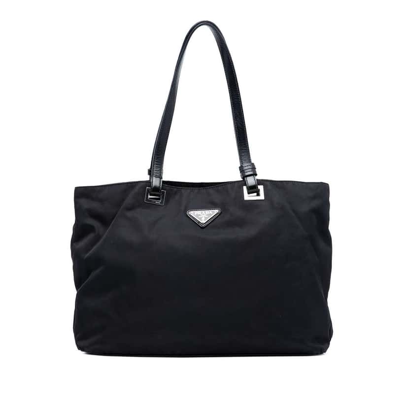 Prada Tessuto Tote Black Fair condition - Front View
