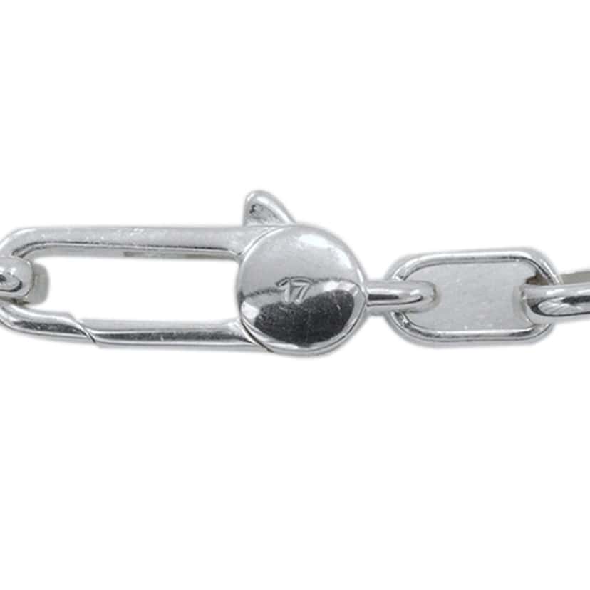 Gucci Sterling Silver Interlocking G Pendant Bracelet Silver Silver Very good condition - Box View