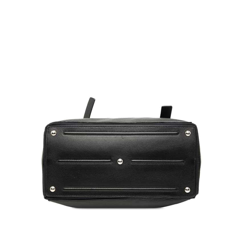 Saint Laurent Medium Leather Muse Two Satchel Black Leather Good condition - Inside View