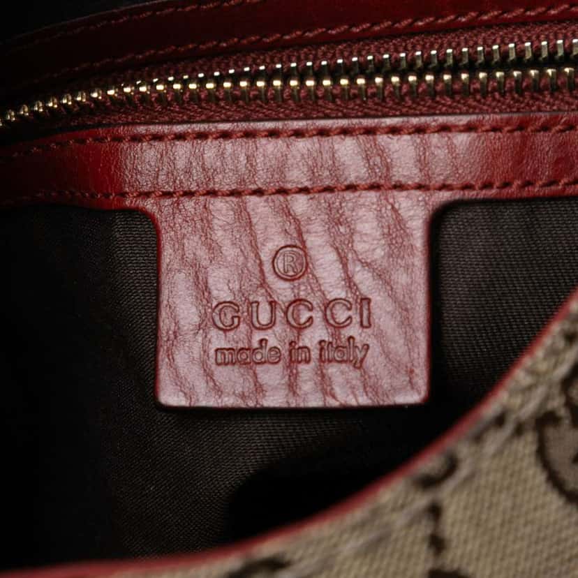 Gucci GG Canvas Charlotte Crossbody Beige Good condition - Box View