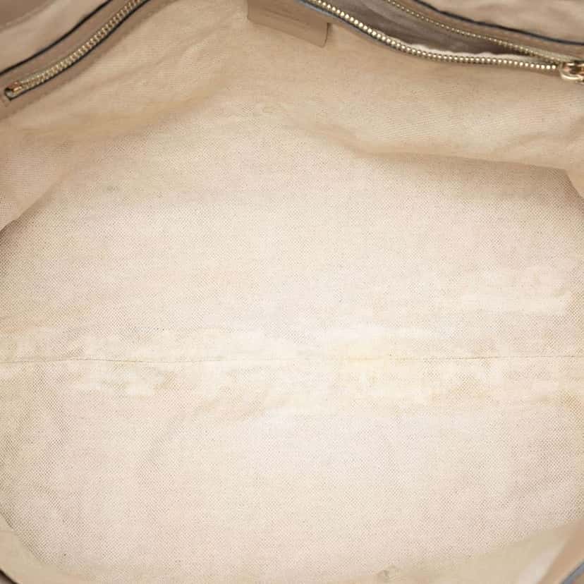 Gucci Microguccissima Nice Tote Beige Leather Good condition - Model View