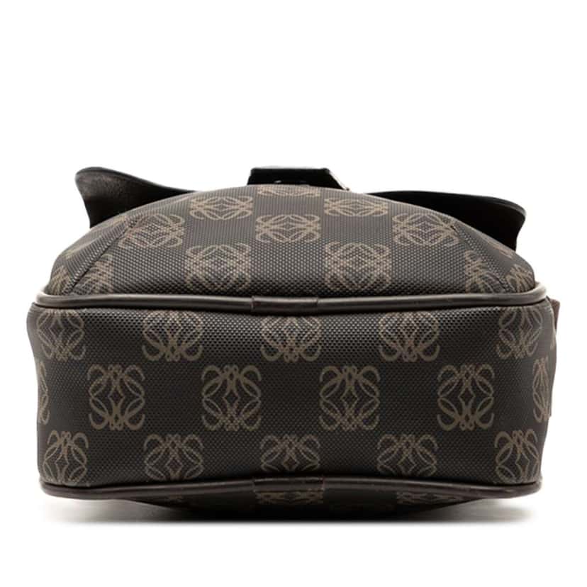 Loewe Anagram Coated Canvas Crossbody Brown Canvas Good condition - Inside View