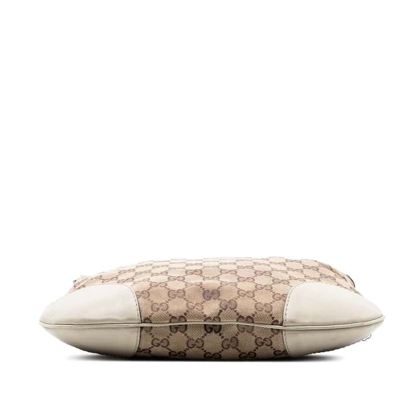 Gucci GG Canvas Web Mayfair Crossbody Beige Good condition - Inside View