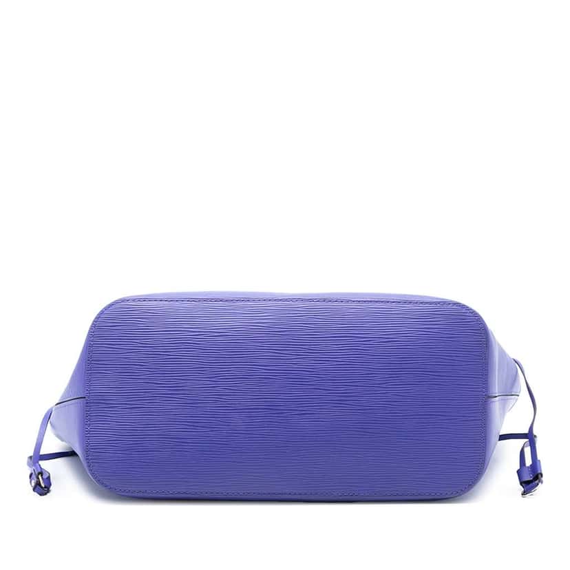 Louis Vuitton Epi Neverfull MM Purple Leather Good condition - Inside View