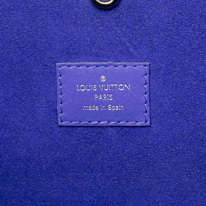 Louis Vuitton Epi Neverfull MM Purple Leather Good condition - Box View