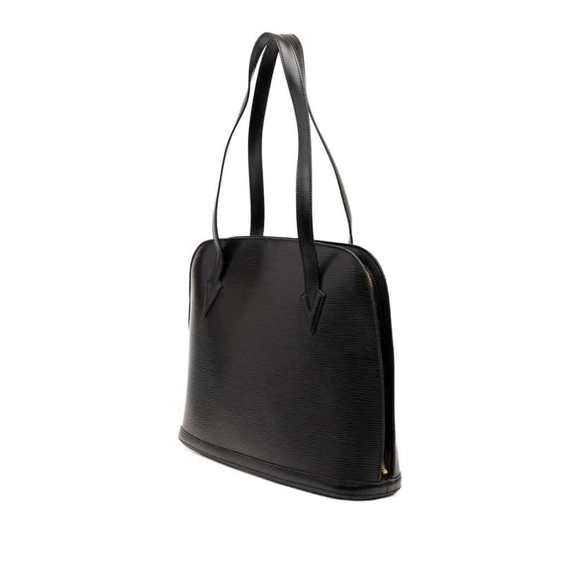 Louis Vuitton Epi Lussac Black Leather Good condition - Back View