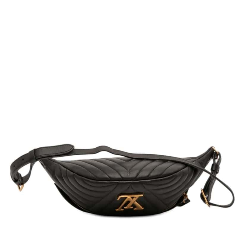 Louis Vuitton New Wave Bumbag Black Leather Good condition - Inside View