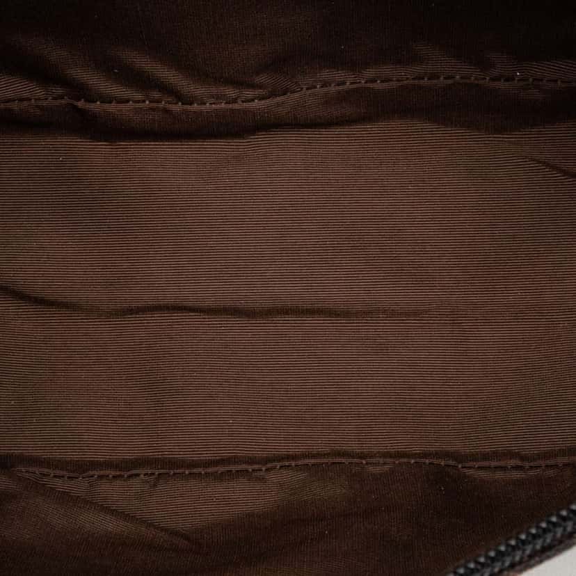 Gucci GG Denim Boat Brown Denim Good condition - Model View