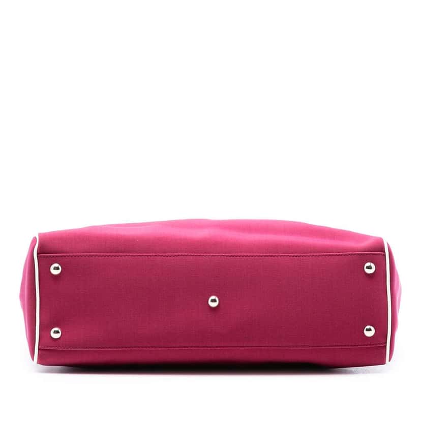 Gucci Canvas Web Tote Pink Canvas Good condition - Inside View