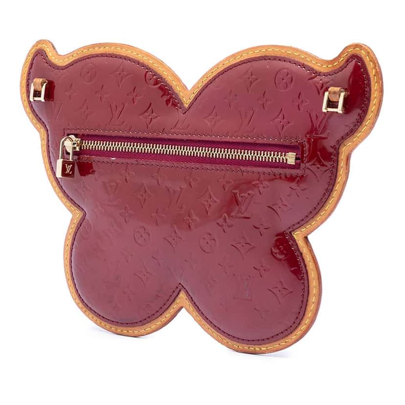 Louis Vuitton Monogram Vernis Conte de Fees Butterfly Bag Purple Leather Good condition - Back View