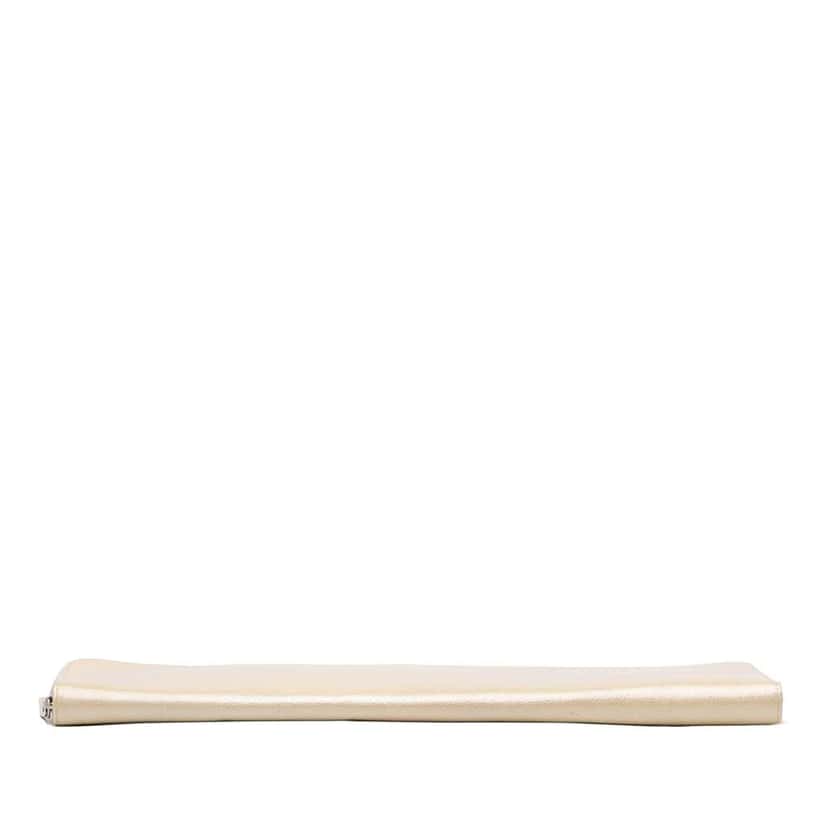 Maison Margiela XL Leather Long Slim Clutch Brown Leather Good condition - Inside View