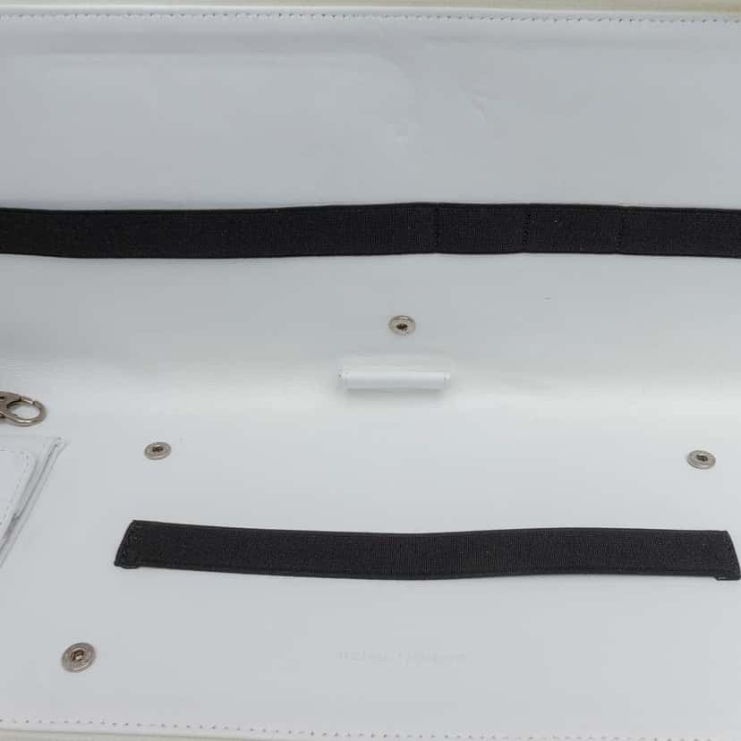 Maison Margiela XL Leather Long Slim Clutch Brown Leather Good condition - Model View