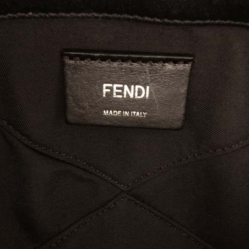 Fendi Mini Zucca Canvas Suitcase Bag Black Canvas Very good condition - Box View