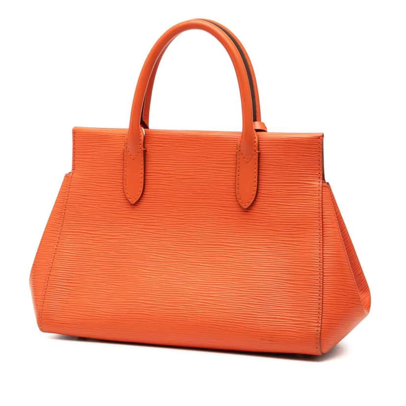 Louis Vuitton Epi Marly MM Orange Leather Very good condition - Back View