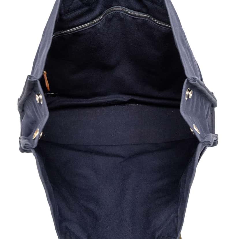 Hermès Canvas Fourre Tout MM Blue Canvas Very good condition - Model View