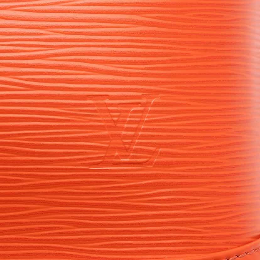 Louis Vuitton Epi Alma PM Orange Leather Very good condition - Box View